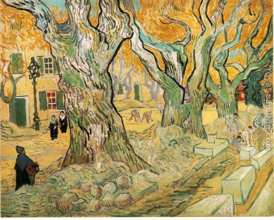 Vincent Van Gogh : The Road Menders